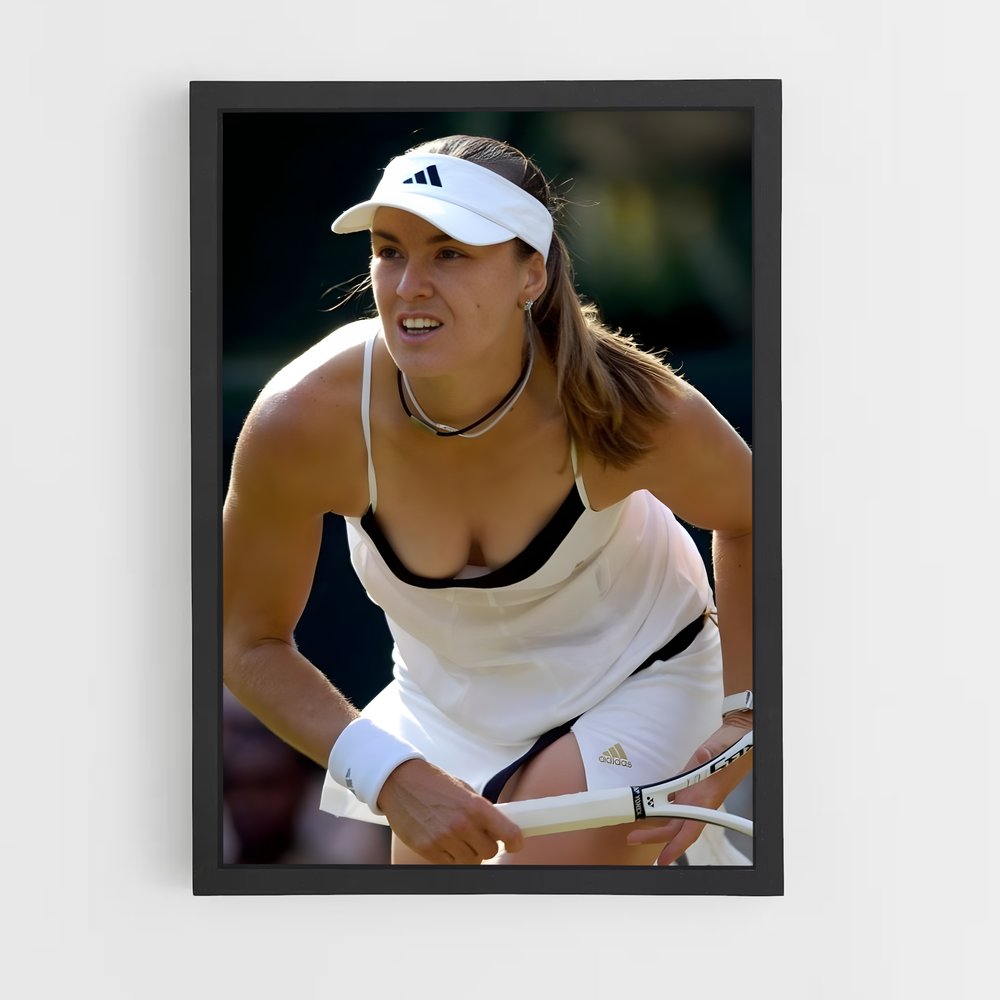 Poster Martina de hingis – affiche Tennis (vue 2)